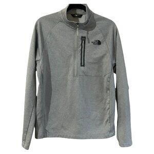 North Face Men’s Half Zip Pullover With Front Zipper